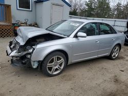 Salvage cars for sale from Copart Lyman, ME: 2008 Audi A4 2.0T Quattro