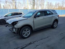 Salvage cars for sale from Copart Moncton, NB: 2013 Chevrolet Equinox LS