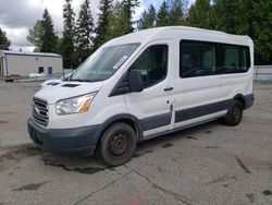 Salvage cars for sale at Arlington, WA auction: 2017 Ford Transit T-350