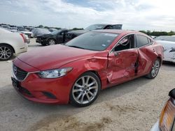 Salvage cars for sale at San Antonio, TX auction: 2017 Mazda 6 Touring