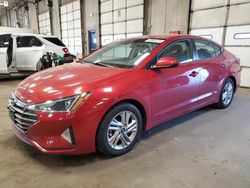 Salvage cars for sale from Copart Blaine, MN: 2020 Hyundai Elantra SEL