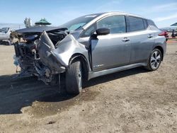 Salvage cars for sale at San Diego, CA auction: 2019 Nissan Leaf S Plus