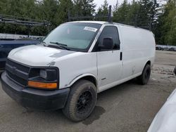 Chevrolet Express salvage cars for sale: 2007 Chevrolet Express G3500