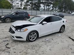 Ford Fusion salvage cars for sale: 2018 Ford Fusion SE