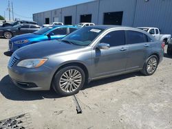 Salvage cars for sale at Jacksonville, FL auction: 2012 Chrysler 200 Limited