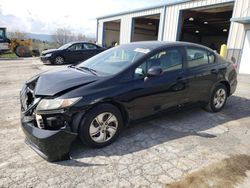 Salvage cars for sale at Chambersburg, PA auction: 2013 Honda Civic LX