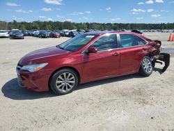Salvage cars for sale at Harleyville, SC auction: 2016 Toyota Camry LE
