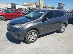 Salvage cars for sale from Copart New Orleans, LA: 2015 Toyota Rav4 LE