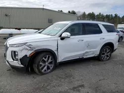 Salvage cars for sale at Exeter, RI auction: 2020 Hyundai Palisade SEL