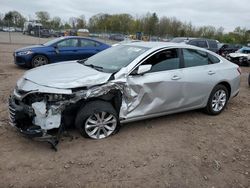 Chevrolet salvage cars for sale: 2021 Chevrolet Malibu LT