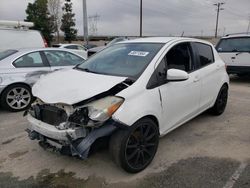 Toyota Yaris salvage cars for sale: 2012 Toyota Yaris