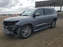 Salvage cars for sale at San Diego, CA auction: 2013 Lexus LX 570