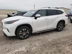 Salvage cars for sale at Temple, TX auction: 2021 Toyota Highlander XLE