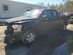 Salvage trucks for sale at Lyman, ME auction: 2016 Ford F150 Super Cab