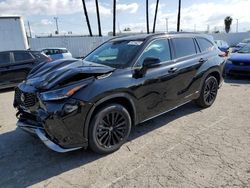 Salvage cars for sale at Van Nuys, CA auction: 2024 Toyota Highlander LE