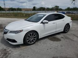 Salvage cars for sale from Copart Orlando, FL: 2017 Acura TLX