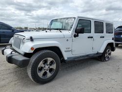 Jeep salvage cars for sale: 2016 Jeep Wrangler Unlimited Sahara