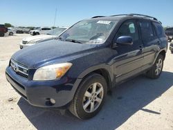 Salvage cars for sale from Copart San Antonio, TX: 2007 Toyota Rav4 Limited