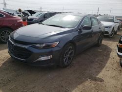 Salvage cars for sale at Dyer, IN auction: 2019 Chevrolet Malibu RS