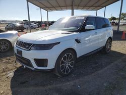 Land Rover Range Rover salvage cars for sale: 2020 Land Rover Range Rover Sport HSE