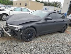 BMW 530 i salvage cars for sale: 2019 BMW 530 I