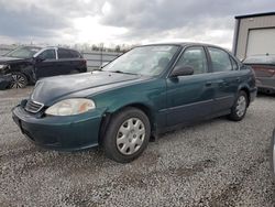Salvage cars for sale from Copart Louisville, KY: 2000 Honda Civic LX