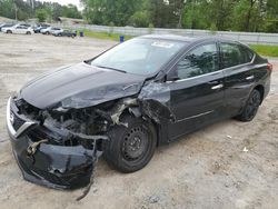Salvage cars for sale from Copart Fairburn, GA: 2019 Nissan Sentra S
