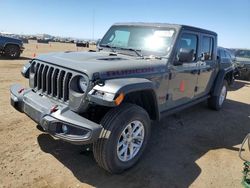 Salvage cars for sale at Brighton, CO auction: 2023 Jeep Gladiator Rubicon