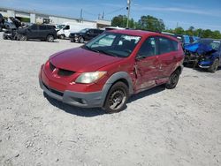 Salvage cars for sale from Copart Montgomery, AL: 2003 Pontiac Vibe