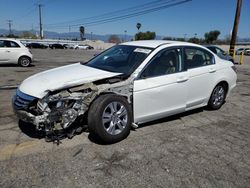 Honda salvage cars for sale: 2012 Honda Accord SE