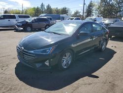 Salvage cars for sale at Denver, CO auction: 2020 Hyundai Elantra SEL