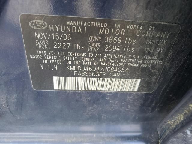 2007 Hyundai Elantra GLS