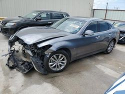 Salvage cars for sale from Copart Haslet, TX: 2015 Infiniti Q70 3.7