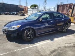 Salvage cars for sale at Wilmington, CA auction: 2017 Honda Accord Sport Special Edition