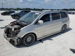 Salvage cars for sale at Arcadia, FL auction: 2005 Honda Odyssey EXL