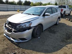 Salvage cars for sale at Windsor, NJ auction: 2017 Nissan Sentra S