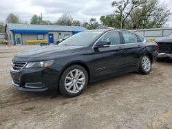 Chevrolet salvage cars for sale: 2017 Chevrolet Impala LT