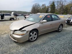 Salvage cars for sale at Concord, NC auction: 2000 Honda Accord EX