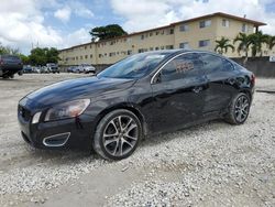 Salvage cars for sale from Copart Opa Locka, FL: 2012 Volvo S60 T6