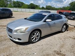 Salvage cars for sale at Theodore, AL auction: 2009 Nissan Maxima S