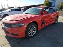 Salvage cars for sale from Copart Wilmington, CA: 2016 Dodge Charger SXT