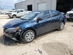 Salvage cars for sale at Jacksonville, FL auction: 2017 Toyota Corolla L
