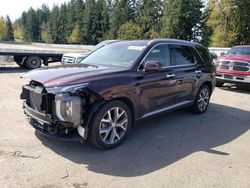 Salvage cars for sale at Arlington, WA auction: 2022 Hyundai Palisade Limited