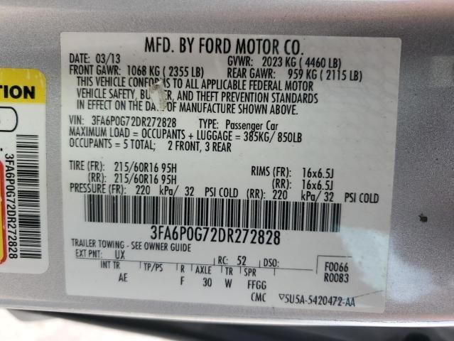 2013 Ford Fusion S