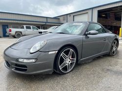 Salvage cars for sale from Copart Houston, TX: 2008 Porsche 911 Carrera S Cabriolet