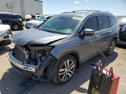 Salvage cars for sale from Copart Tucson, AZ: 2016 Honda Pilot Touring