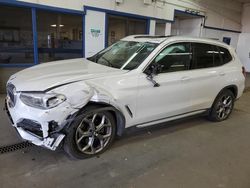 BMW x3 xdrive30i salvage cars for sale: 2021 BMW X3 XDRIVE30I