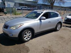 Salvage cars for sale at Albuquerque, NM auction: 2010 Infiniti EX35 Base