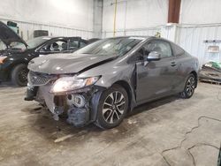 Salvage cars for sale from Copart Milwaukee, WI: 2013 Honda Civic EX