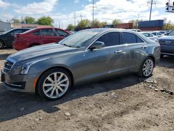 Salvage cars for sale from Copart Columbus, OH: 2016 Cadillac ATS Luxury